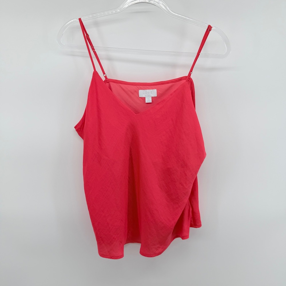 LOVE by GAP Coral V Neck Camisole Tank Top Women's XL